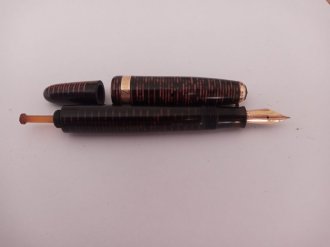 Tinteiro Parker Vacuomatic decada de 40